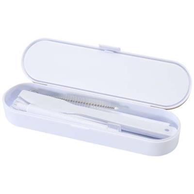 OBG.PUB - Ensemble de couverts avec couvercle en bambou Posa Blanc Ensemble de couverts avec couvercle en bambou Posa Blanc