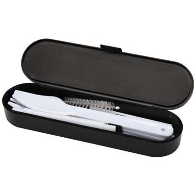 OBG.PUB - Ensemble de couverts avec couvercle en bambou Posa Noir Ensemble de couverts avec couvercle en bambou Posa Noir