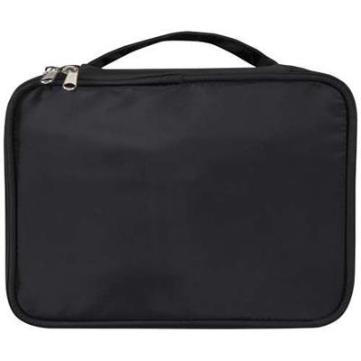 Trousse de maquillage élégante en RPET Napito Noir