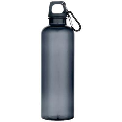 Bouteille d’eau 750mlen RPET avec mousqueton Kodia Bleu marine