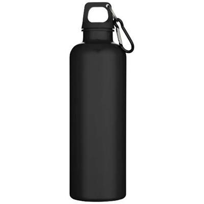 Bouteille d’eau 750 ml en plastique recyclé Touvia Noir