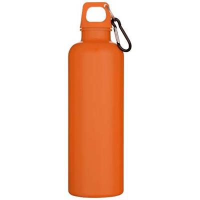Bouteille d’eau 750 ml en plastique recyclé Touvia Orange