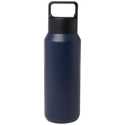 Bouteille avec isolation sous 600 ml en cuivre Tim Bleu marine
