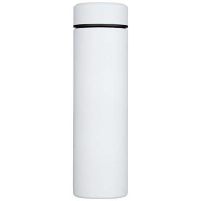 Gourde isotherme en acier avec filtre à thé Yenora Blanc