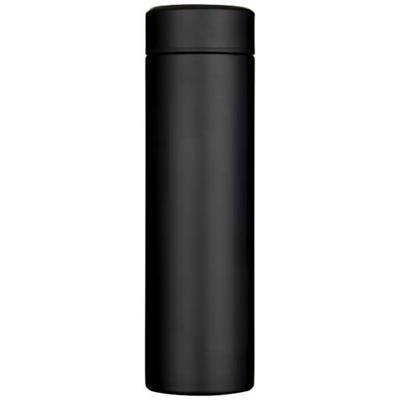 Gourde isotherme en acier avec filtre à thé Yenora Noir