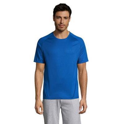 T-Shirt pratique effet respirant en polyester Viro Bleu roi