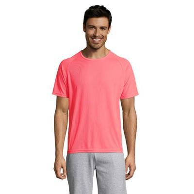 T-Shirt pratique effet respirant en polyester Viro Corail