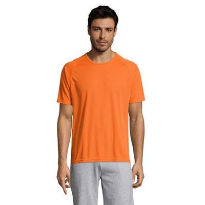 T-Shirt pratique effet respirant en polyester Viro Orange