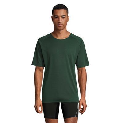T-Shirt pratique effet respirant en polyester Viro Vert sapin