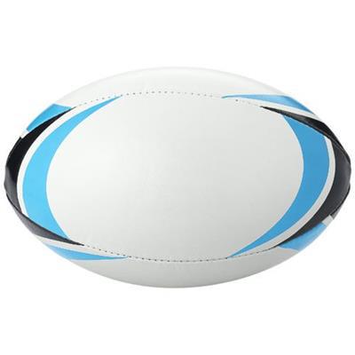 Ballon de rugby bleu en PVC Stadimary Bleu