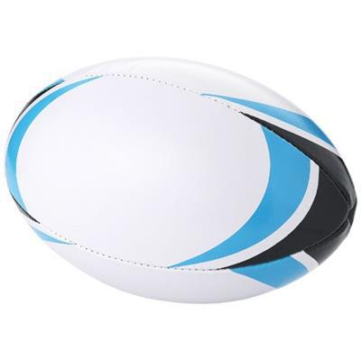 Ballon de rugby bleu en PVC Stadimary