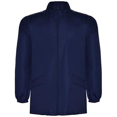 Coupe-vent léger et unisexe en polyester Harcem Bleu marine