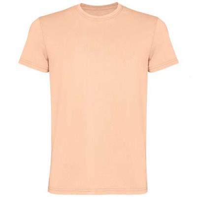 T-shirt délavée à manches courtes pour homme Cedan Orange