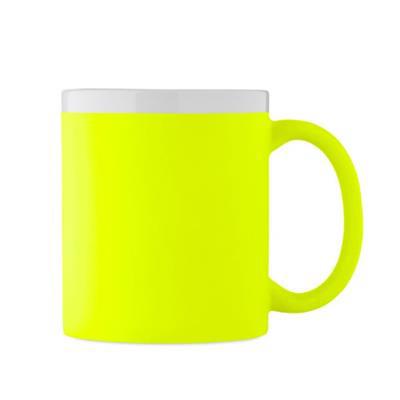 Mug en céramique haut de gamme 300ml Cerniko Jaune