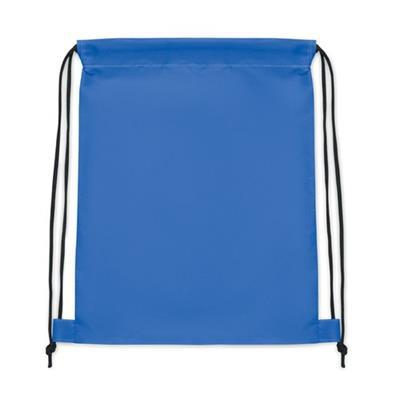 Sac à dos avec cordon en RPET pour enfants Tiroly Bleu roi