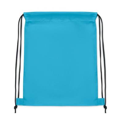 Sac à dos avec cordon en RPET pour enfants Tiroly Turquoise