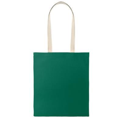 Sac shopping en coton avec longues poignées Ravio Vert empire