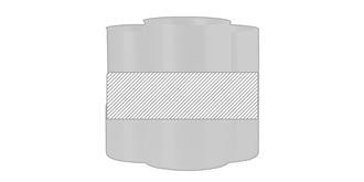 Refroidisseur de bouteille en Acier Inox Nohain - Marquage autour