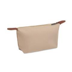 Trousse de toilette en 600D RPET et PU Mathios