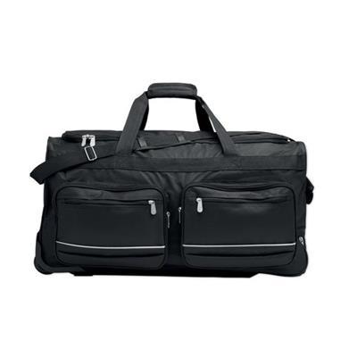 Sac de voyage trolley pratique en RPET Valerian Noir
