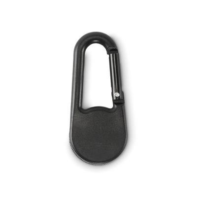 Boussole avec mousqueton en ABS Miormo Noir