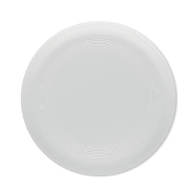 Frisbee en polypropylène durable Naefaron Blanc