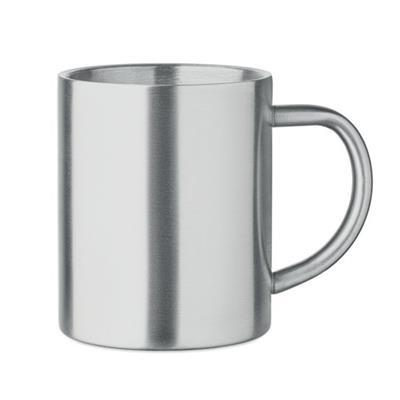 Mug en acier inoxydable recyclé 260 ml Roypeno