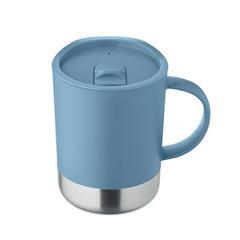 Mug simple paroi 300ml avec base en acier inox Dex