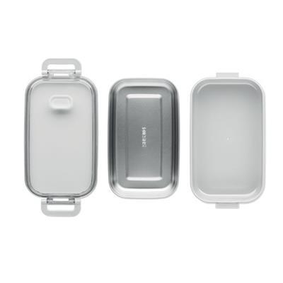 Boîte à lunch en PP avec intérieur en acier Mirafo Blanc