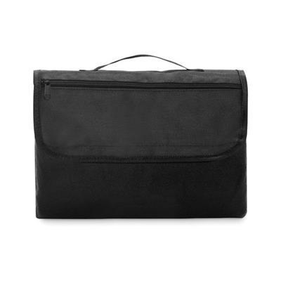 Couverture pour pique-nique en polaire RPET Kelilo Noir