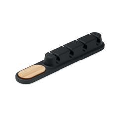 Séparateur de câbles en silicone et bambou Jiero