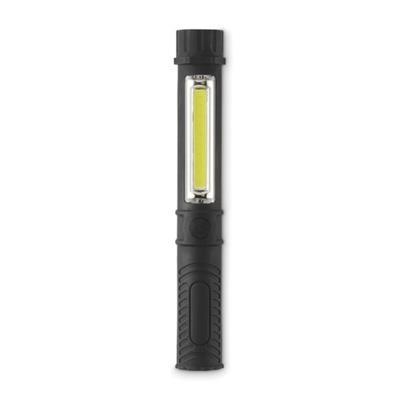 Lampe torche LED magnétique en ABS Famora Noir