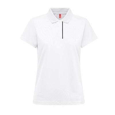 Polo à manches courtes élégant pour femme Sorayo Blanc