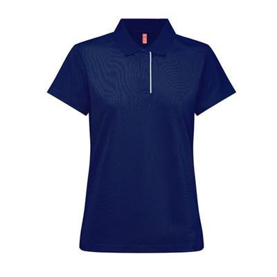 Polo à manches courtes élégant pour femme Sorayo Bleu marine
