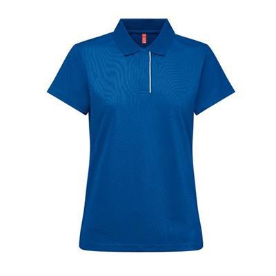 Polo à manches courtes élégant pour femme Sorayo Bleu roi