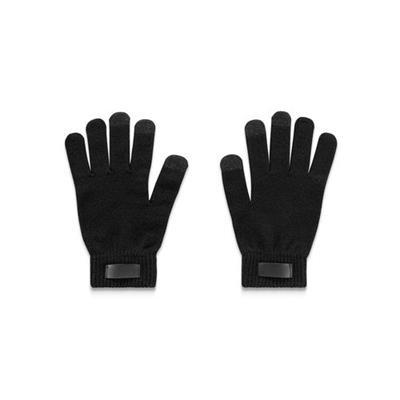 Gants pratique en RPET avec embouts tactiles Ticke Noir