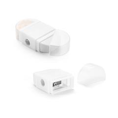 OBG.PUB - Taille-crayon pratique 2 en 1 en plastique PP Mise Taille-crayon pratique 2 en 1 en plastique PP Mise