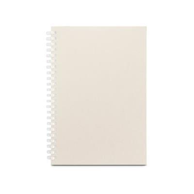 Bloc-notes A5 avec couverture souple en papier Keb Gris
