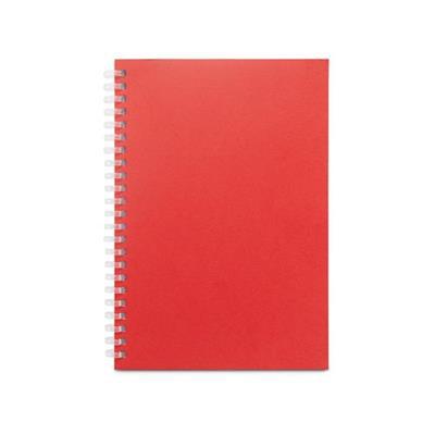 Bloc-notes A5 avec couverture souple en papier Keb Rouge
