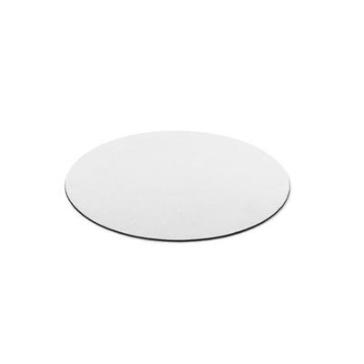 OBG.PUB - Tapis de souris rond avec base en caoutchouc Teezi Tapis de souris rond avec base en caoutchouc Teezi