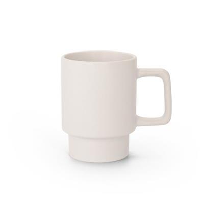 Tasse en céramique avec finition mate 330 ml Veloa Blanc