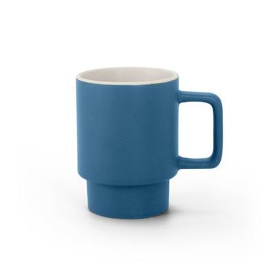 Tasse en céramique avec finition mate 330 ml Veloa Bleu