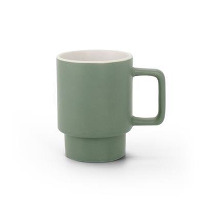 Tasse en céramique avec finition mate 330 ml Veloa Vert