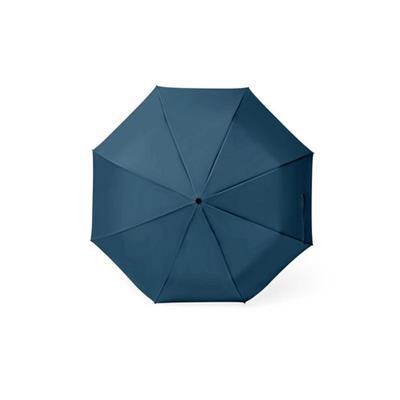 Parapluie en polyester recyclé résistant Oatican Bleu