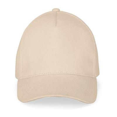 OBG.PUB - Casquette en coton durable à 5 panneaux Nirjoy Beige Casquette en coton durable à 5 panneaux Nirjoy Beige