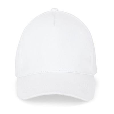 OBG.PUB - Casquette en coton durable à 5 panneaux Nirjoy Blanc Casquette en coton durable à 5 panneaux Nirjoy Blanc