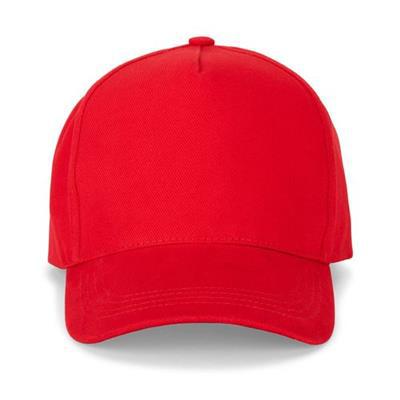 OBG.PUB - Casquette en coton durable à 5 panneaux Nirjoy Rouge Casquette en coton durable à 5 panneaux Nirjoy Rouge
