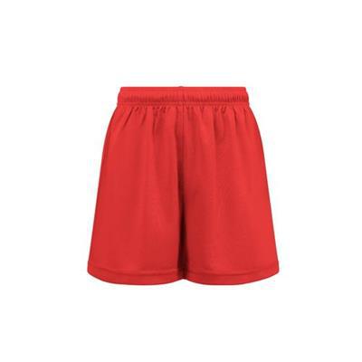 OBG.PUB - Shorts de sport pour enfant en polyester Zodiane Rouge Shorts de sport pour enfant en polyester Zodiane Rouge