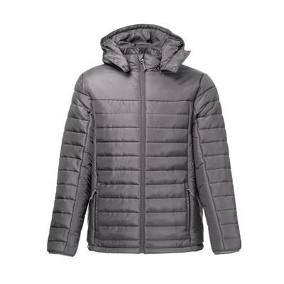 Veste à capuche pour homme en Nylon durable Minor Gris