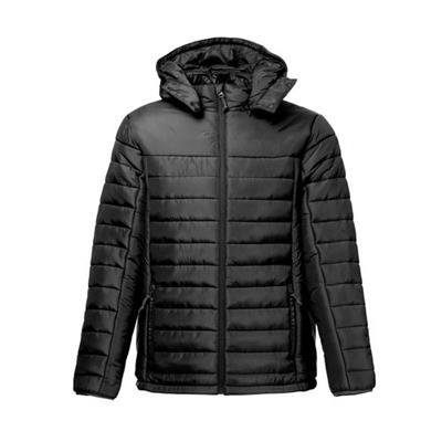 Veste à capuche pour homme en Nylon durable Minor Noir
